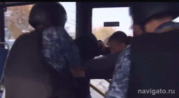 Новосибирец напал на водителя автобуса № 45