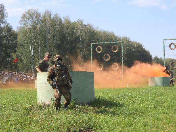 На полигоне НВВКУ начались стрельбы