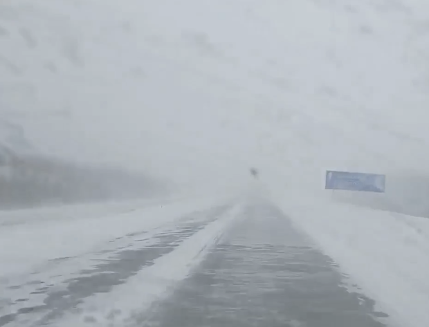 Движение на федеральных трассах ограничили из-за метели