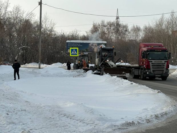 Выездные инспекции проверяют уборку территории Новосибирска от снега