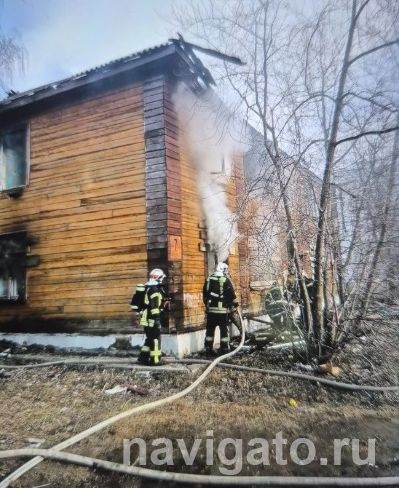 В Щ вновь подожгли заброшенный барак