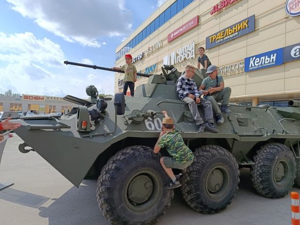 Большой праздник возле «Эдема» в День Победы