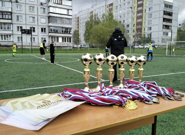 В Советском районе прошел турнир «Кожаный мяч»
