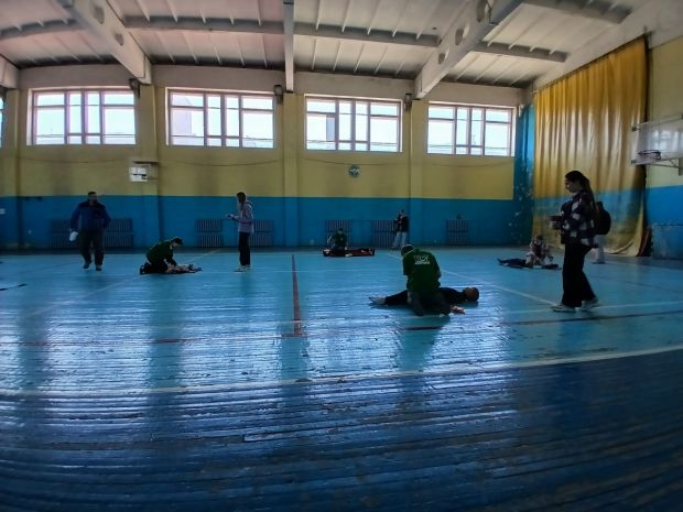 Эти школьники умеют оказать первую помощь пострадавшим в ДТП